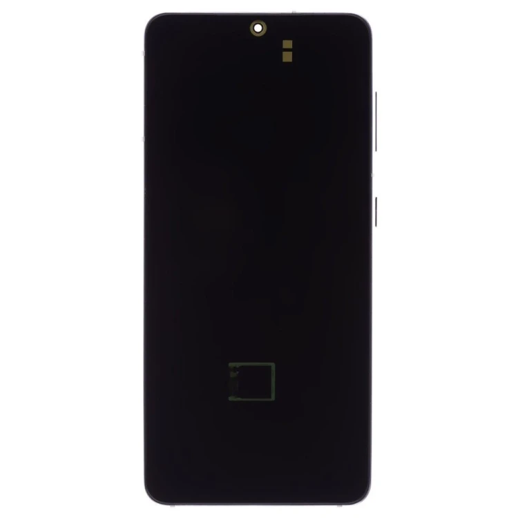 Дисплей для Samsung G991 Galaxy S21 + тачскрин (серебристый) (в рамке) (OLED) (Full Size)
