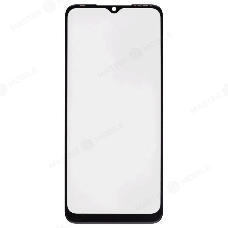 Стекло модуля для Tecno Spark 7 (KF6N) + OCA (черный)
