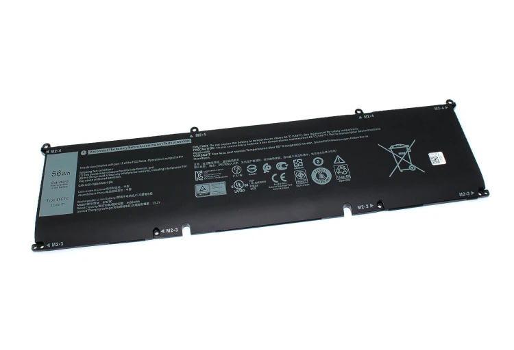 Аккумуляторная батарея для ноутбука Dell Alienware m15 R3 (8FCTC) 11.4V 56Wh
