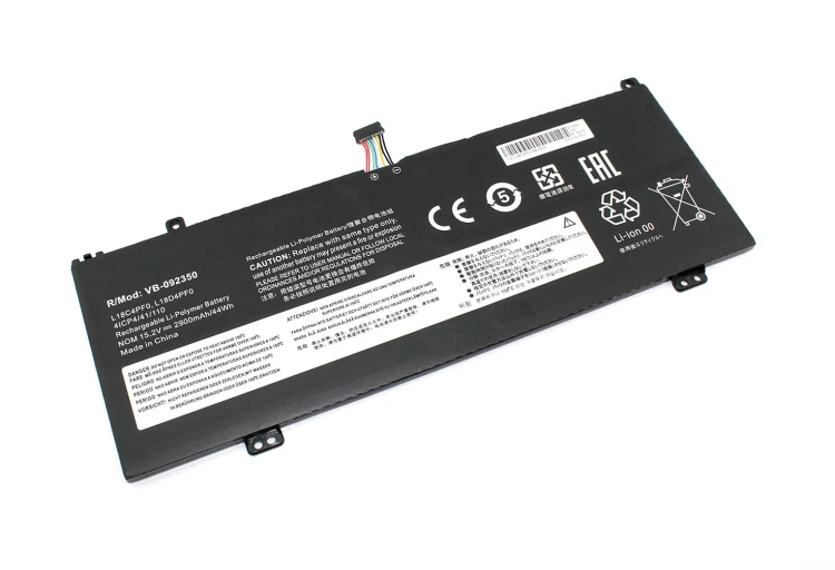 Аккумуляторная батарея для ноутбука Lenovo ThinkBook 13s (L18D4PF0) 15.2V 2900mAh OEM