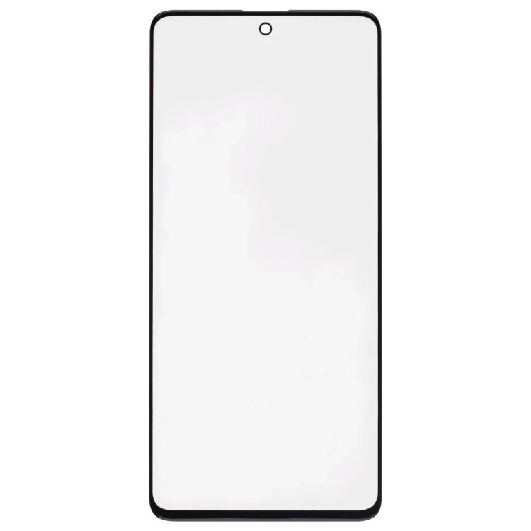 Стекло модуля для Samsung A515 Galaxy A51 / M317 Galaxy M31s + OCA (черный) (Premium)