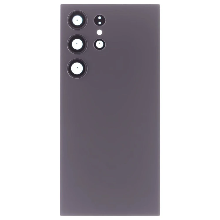 Задняя крышка для Samsung S928 Galaxy S24 Ultra (серый) (в сборе со стеклом камеры) (ORIG100)