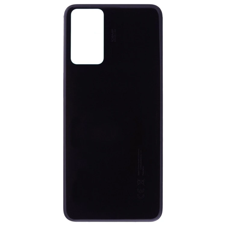 Задняя крышка для Xiaomi Redmi Note 12S (23030RAC7Y) (черный)