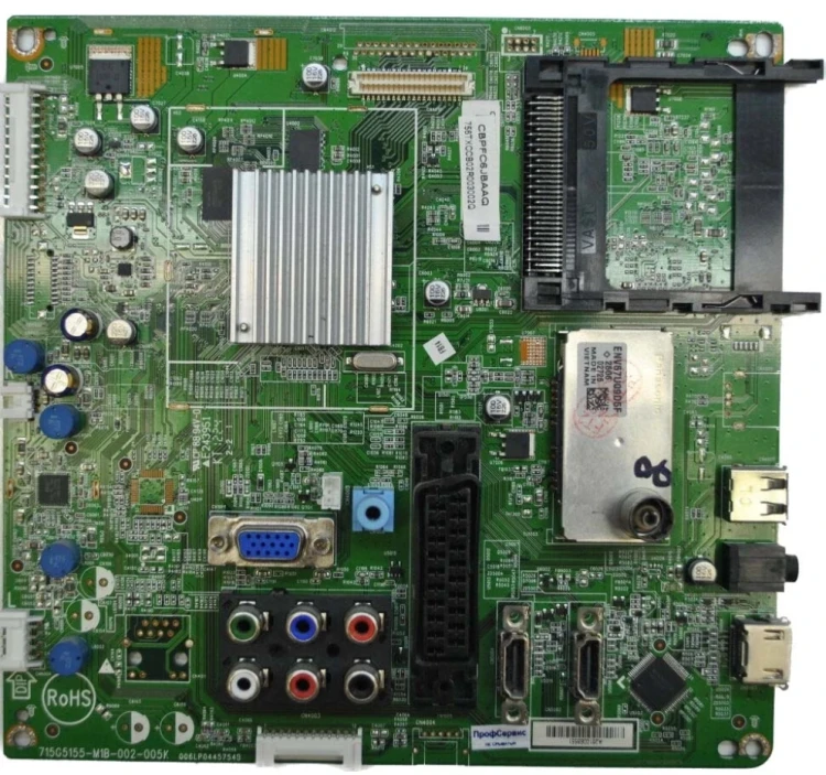 Плата 715G5155-M1B-002-005K, для телевизора PHILIPS 40PFL3107H/60, 42PFL3207H/60