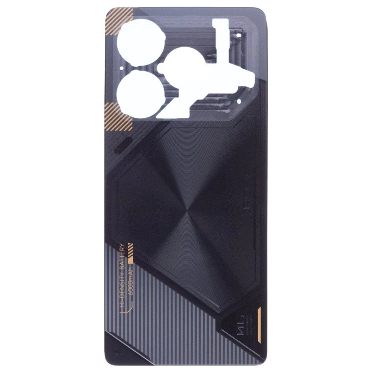 Задняя крышка для Tecno Pova 6 4G (LI7) (серый)