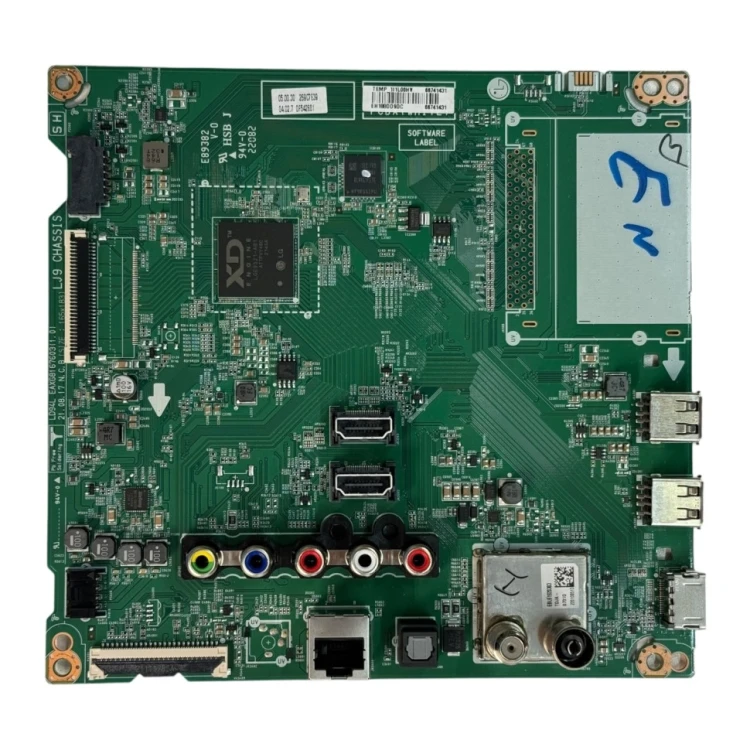 Плата EAX68167603(1.0) EBU66741431, для телевизора LG 32LM637BPVA