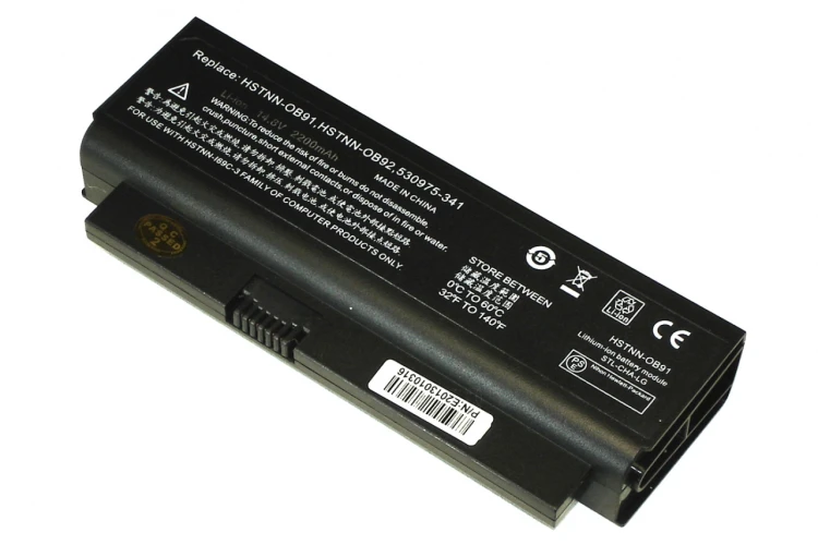Аккумуляторная батарея для ноутбука HP ProBook 4310S (HSTNN-OB91) 14.4V 2600mAh OEM черная
