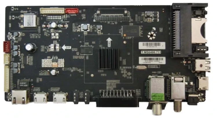 Плата T.MS6486.711, для телевизора Sharp LC55CFG6452E
