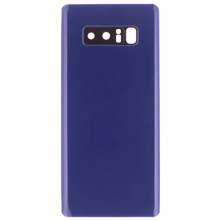 Задняя крышка для Samsung N950 Galaxy Note 8 (синий) (в сборе со стеклом камеры)