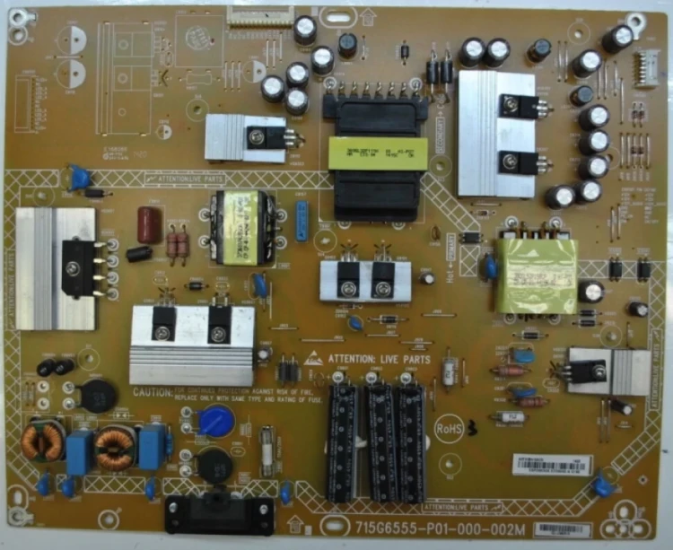 Блок питания для телевизора 715G6555-P01-000-002M PHILIPS 50PUS6809/60