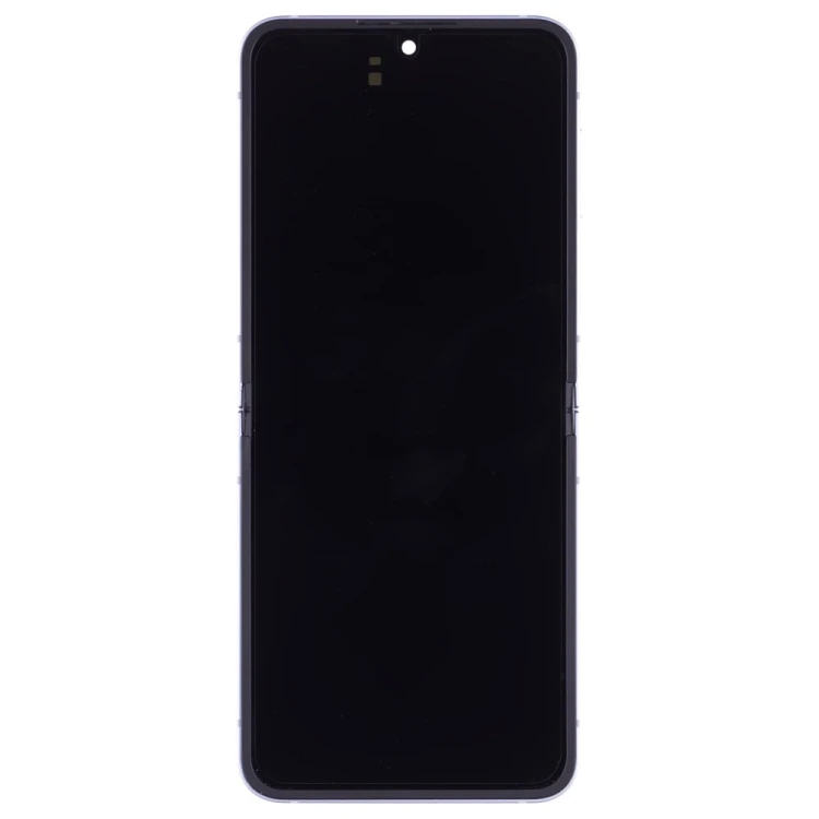 Дисплей для Samsung F741 Galaxy Z Flip 6 + тачскрин (внутренний) (голубой) (в рамке) (ORIG100) (возможен дефект ЛКП)