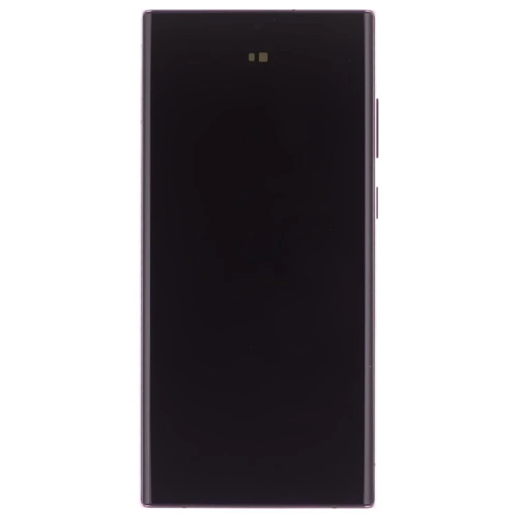 Дисплей для Samsung S908 Galaxy S22 Ultra + тачскрин (бордовый) (в рамке) (ORIG100) (SP)