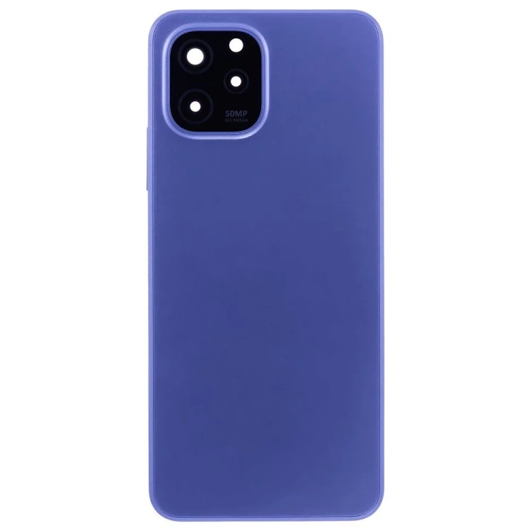 Задняя крышка для Huawei Nova Y61 (EVE-LX9N) (синий) (в сборе со стеклом камеры)