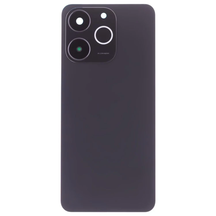 Задняя крышка для Realme Note 70 (RMX5313) (черный) (в сборе со стеклом камеры) (ORIG100)