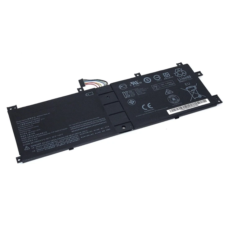 Аккумуляторная батарея для ноутбука Lenovo Miix 510 520 (BSNO4170A5-AT) 7.68V 38Wh черная