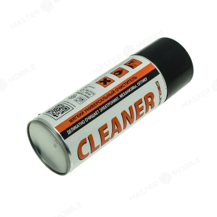 Спрей-очиститель Solins CLEANER (спиртовой очиститель для удаления жира и масла) (400 мл)