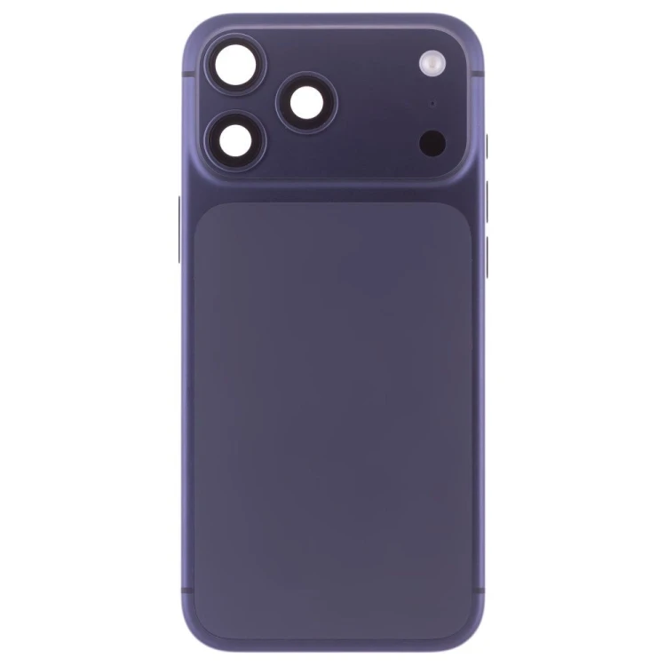 Корпус для Apple iPhone 17 Pro Max (eSIM) (синий) (в сборе) (ORIG100) (Снятый) (возможен дефект ЛКП)