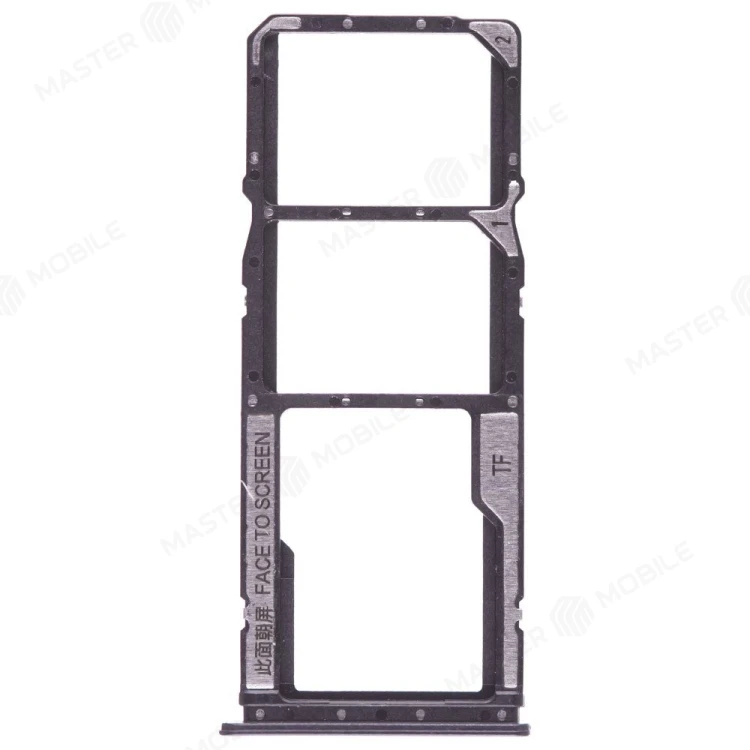 Держатель сим-карты для Xiaomi Poco M5 (22071219CG) (черный)