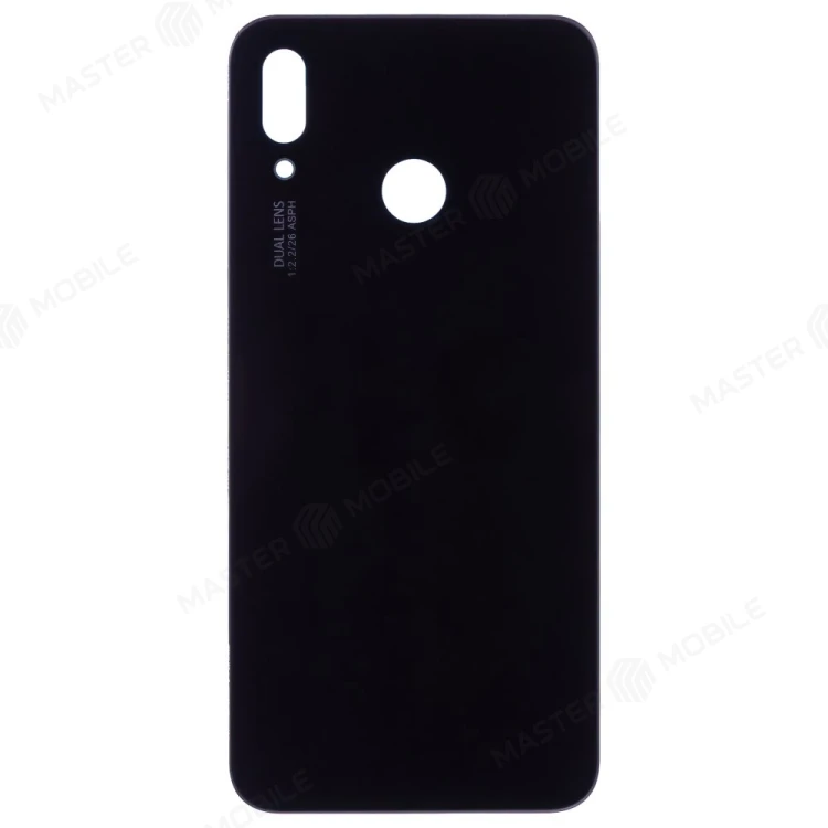 Задняя крышка для Huawei P20 Lite (ANE-LX1) / Nova 3E (ANE-AL00) (черный)