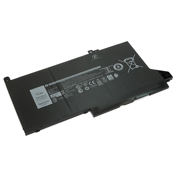 Аккумуляторная батарея для ноутбука Dell Latitude 12 7280 7480 (DJ1J0) 11.4V 42Wh