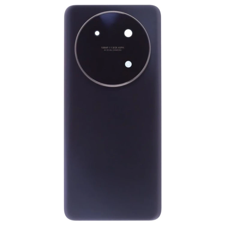 Задняя крышка для Huawei Nova 12i (CTR-L81) (черный) (в сборе со стеклом камеры)