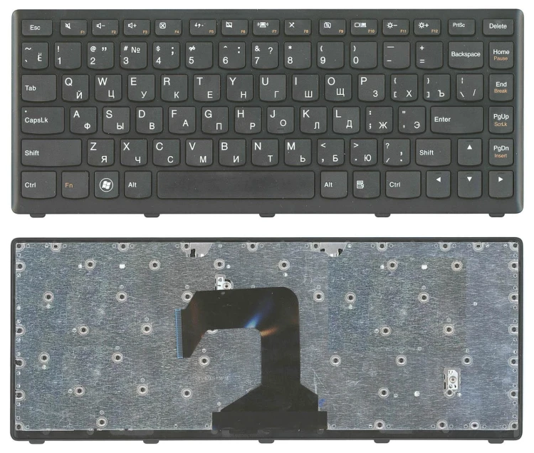 Клавиатура для ноутбука Lenovo IdeaPad S300 S400 S405 черная