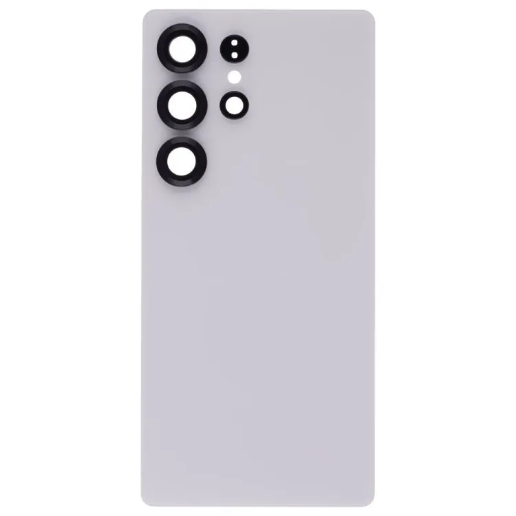 Задняя крышка для Samsung S938 Galaxy S25 Ultra (серебристый) (в сборе со стеклом камеры)