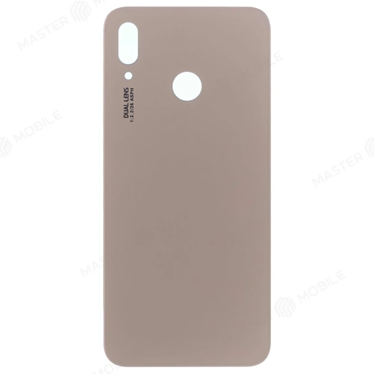 Задняя крышка для Huawei P20 Lite (ANE-LX1) / Nova 3E (ANE-AL00) (золотистый)