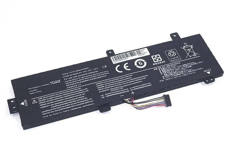 Аккумуляторная батарея для ноутбука Lenovo IdeaPad  310-15ABR (L15L2PB4-2S1P) 7.6V 30Wh OEM черная
