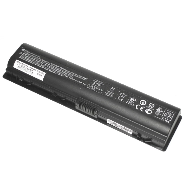 Аккумуляторная батарея для ноутбука HP Pavilion DV2000 DV6000 47-56Wh черная