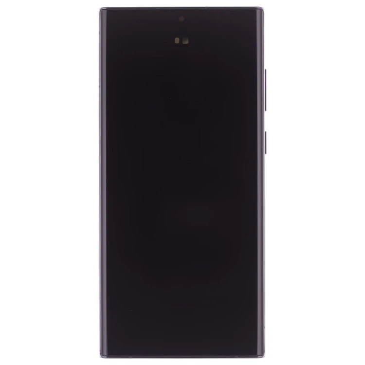 Дисплей для Samsung S908 Galaxy S22 Ultra + тачскрин (черный) (в рамке) (ORIG100) (SP)