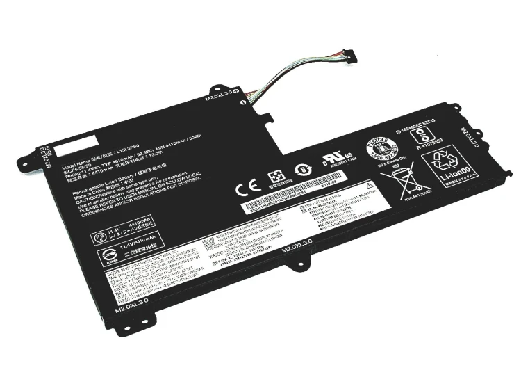 Аккумуляторная батарея для ноутбука Lenovo Ideapad 330S-15IKB (L15L3PB0) 11.4V 4610mAh