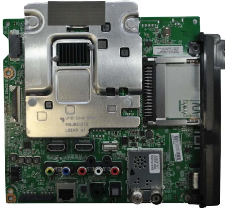 Плата EAX66943504(1.0) EBR82405801 EBU64197810, для телевизора LG 43UH610V