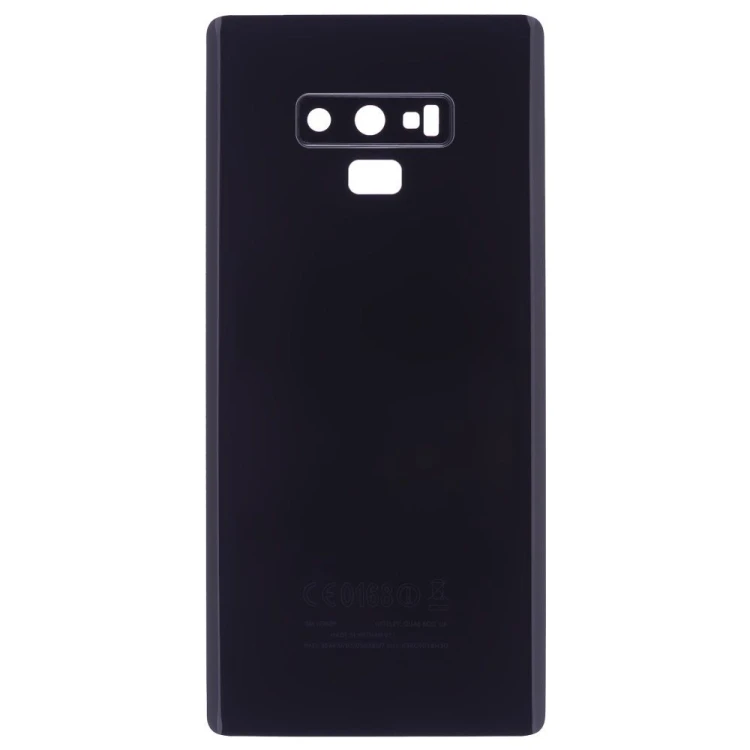 Задняя крышка для Samsung N960 Galaxy Note 9 (черный) (в сборе со стеклом камеры)
