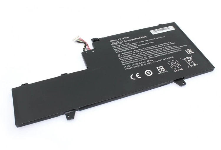 Аккумуляторная батарея для ноутбука HP EliteBook 1030 G2 (OM03XL) 11.4V 3200mAh OEM