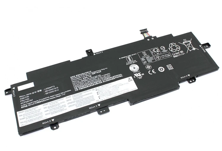 Аккумуляторная батарея для ноутбука Lenovo ThinkPad T14s Gen2 (L20D4P72) 15.36V 3711mAh