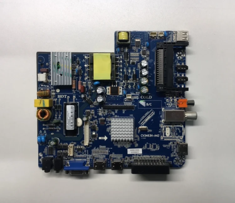 Плата CV3463H-A42, для телевизора AKIRA 32LED01T2M
