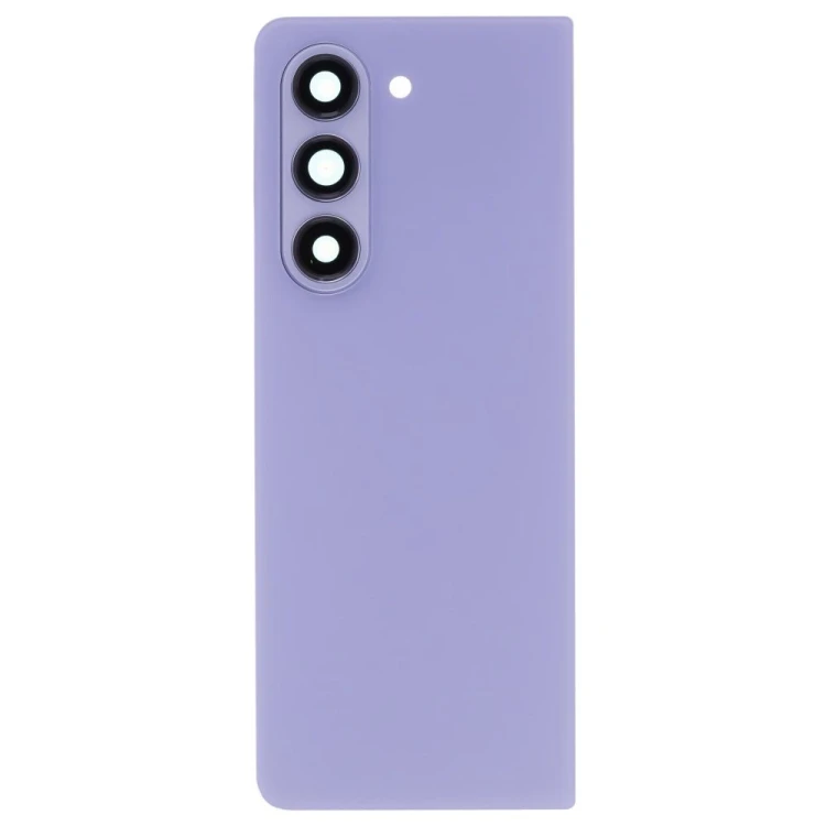 Задняя крышка для Samsung F946 Galaxy Z Fold 5 (голубой) (в сборе со стеклом камеры)