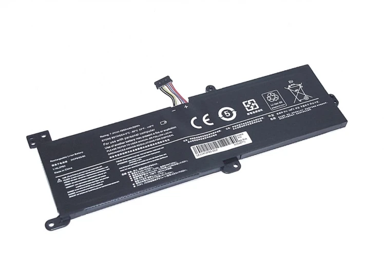 Аккумуляторная батарея для ноутбука Lenovo IdeaPad 320 (L16L2PB2) 7.4V 30Wh OEM черная