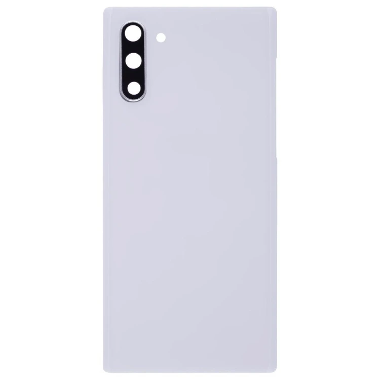 Задняя крышка для Samsung N970 Galaxy Note 10 (белый) (в сборе со стеклом камеры)