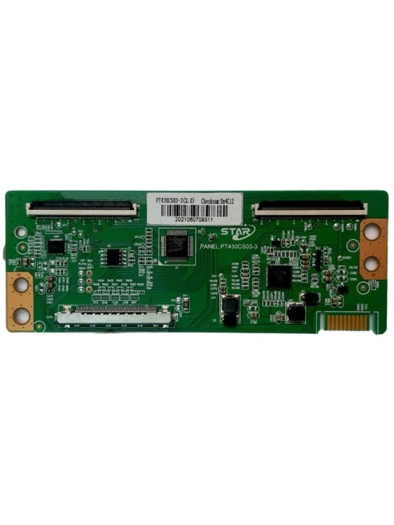 Плата T-Con PT430CS03-3 (2.0), для телевизора SHIVAKI STV-32LED12, HAIER 43 SMART TV BX LIGHT