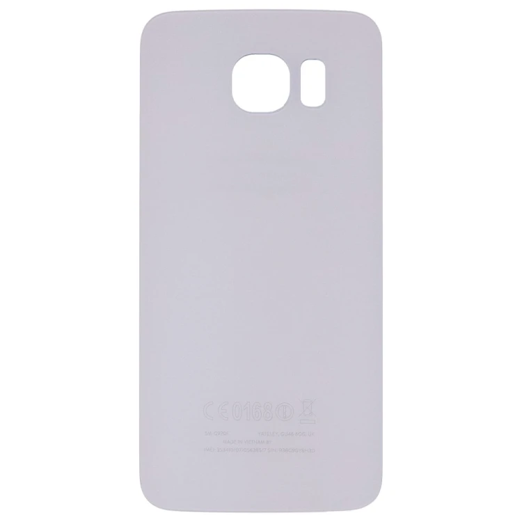 Задняя крышка для Samsung G920 Galaxy S6 (белый)