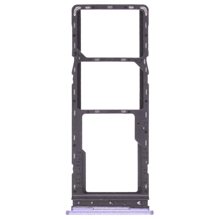 Держатель сим-карты для Tecno Spark 8C (KG5N) (фиолетовый)