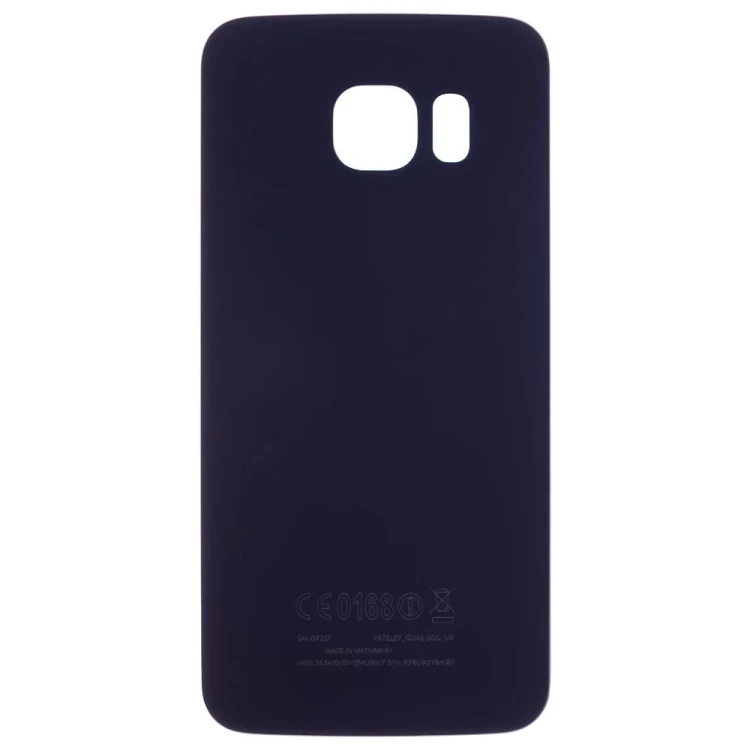 Задняя крышка для Samsung G925 Galaxy S6 Edge (черный)