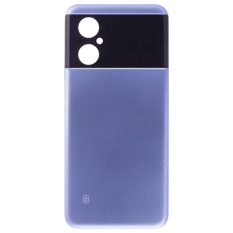 Задняя крышка для Xiaomi Poco M4 5G (22041219PG) (голубой)