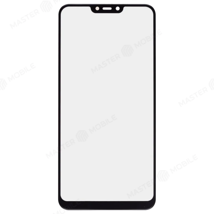 Стекло модуля для Vivo Y81 (1808) / Y83 (1802) + OCA (черный)