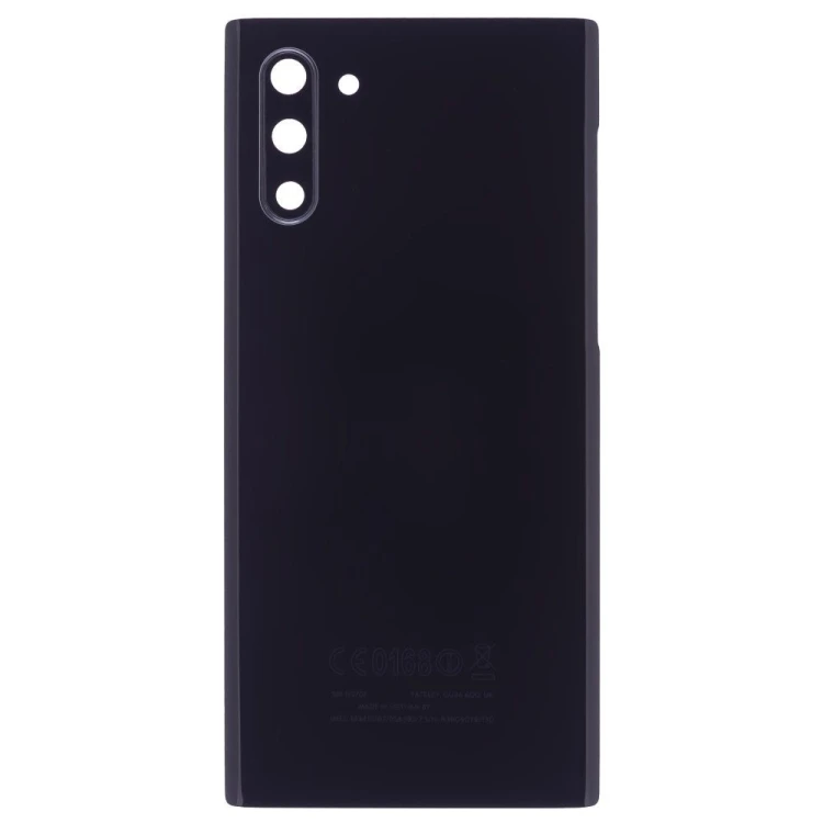 Задняя крышка для Samsung N970 Galaxy Note 10 (черный) (в сборе со стеклом камеры)