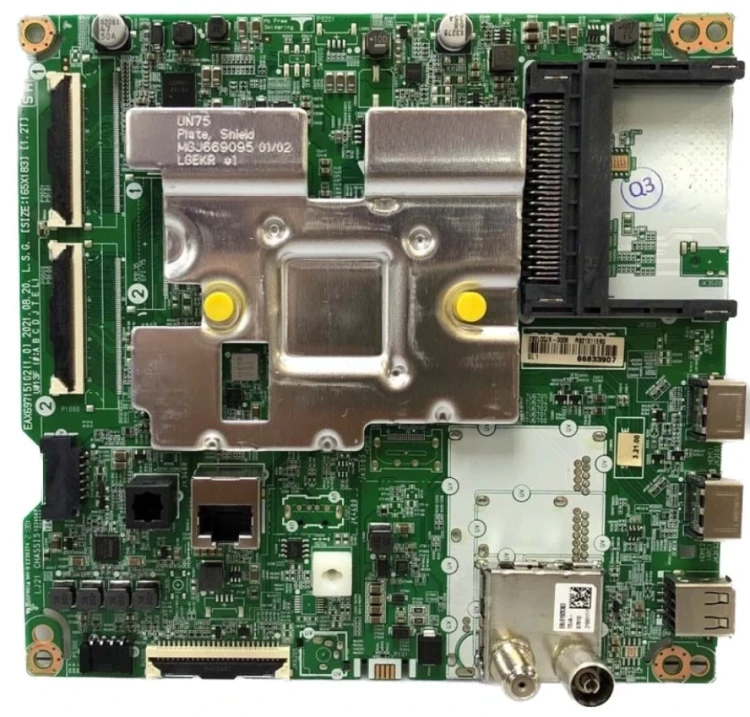 Плата EAX69715102(1.0) EBU66833907, для телевизора LG 43UP75006LF, 43UP76006LC, 43UP76006
