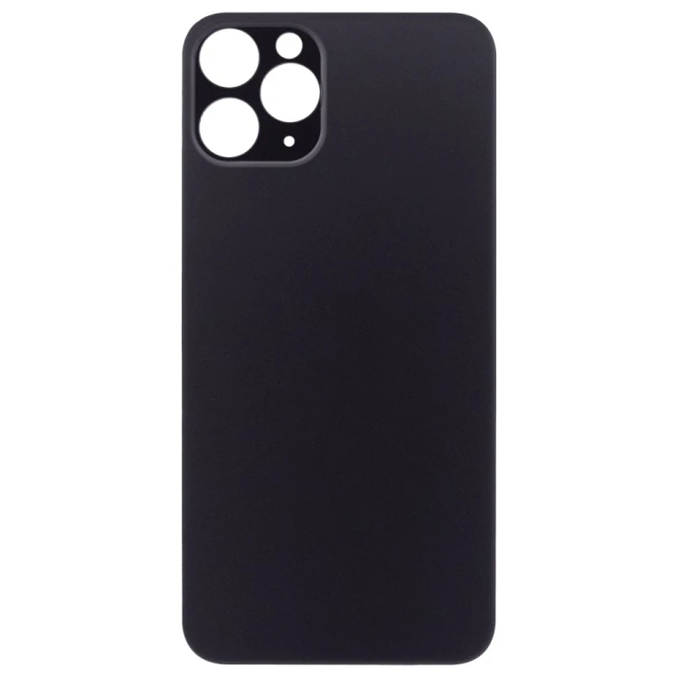Задняя крышка для Apple iPhone 11 Pro (серый) (с широким отверстием) (Premium)