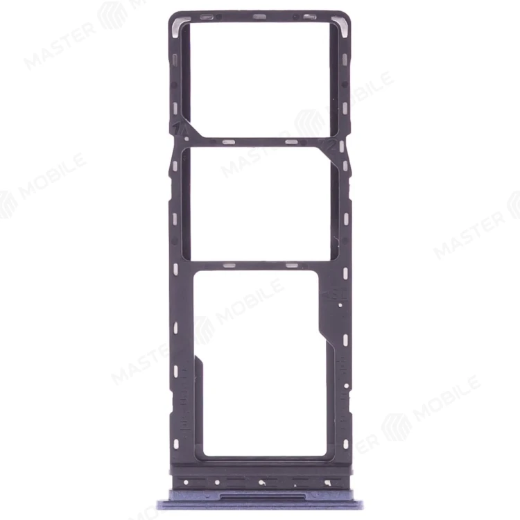 Держатель сим-карты для Tecno Spark 8C (KG5N) (черный)